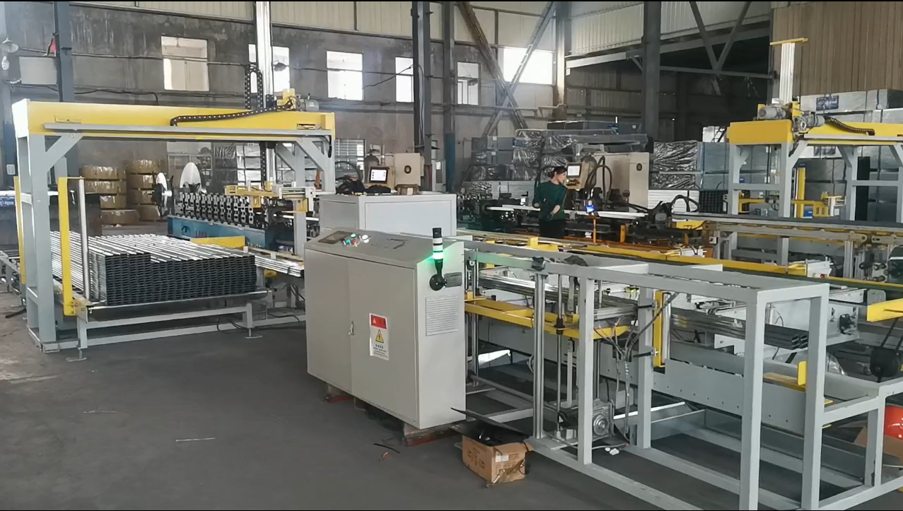 定制打包流水线应用于建材行业
